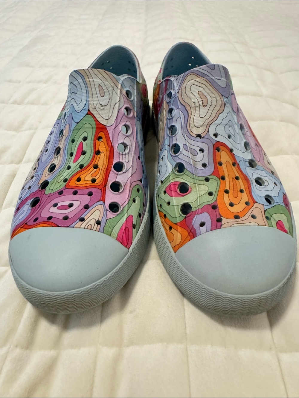 Native Shoes Jefferson Sugarlite Pastel Multi-Pattern Slip-On Sneakers - Picture 6 of 6